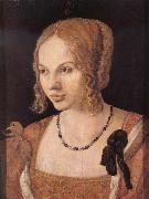 Albrecht Durer A Young lady of Venice oil painting on canvas